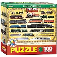Trains 100 Piece Jigsaw Puzzle