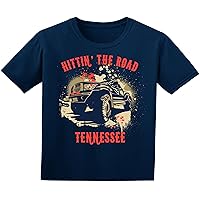 JH DESIGN GROUP Young Boys Hitting The Road State T-Shirts Sizes 9M-18M & 2T-4T