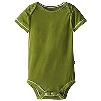 KicKee Pants Short Sleeved One-Piece, Moss, 3-6 Months