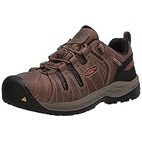 KEEN Utility Men's Flint 2 Low Height Steel Toe Breathable Durable Construction Work Shoes