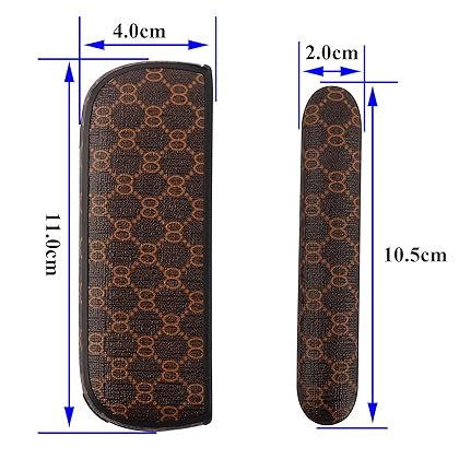 ZUYOOK Soft PU Leather Case Cover Carry Case Cover Soft PU Leather Stylis Flower Pattern Protective Case Anti Shock and Scratches Case Cover Compatible with IQS 3.0/IQS 3 Duo (1PACK/Brown+8)