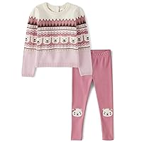 Gymboree Girls Sweater and Pants, Matching Toddler Outfit
