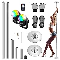 SereneLife Professional Dancing Pole Mat - Durable, Foldable, Portable Protection for Pole Fitness and Dance Routines Suitable for Dance Beginners, Exercisers, and Athletes 4 ft. x 2