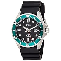 Casio Men's Classic Dive Style Watch, 200 M WR, Screw Down Crown and Case Back, MDV106 Series