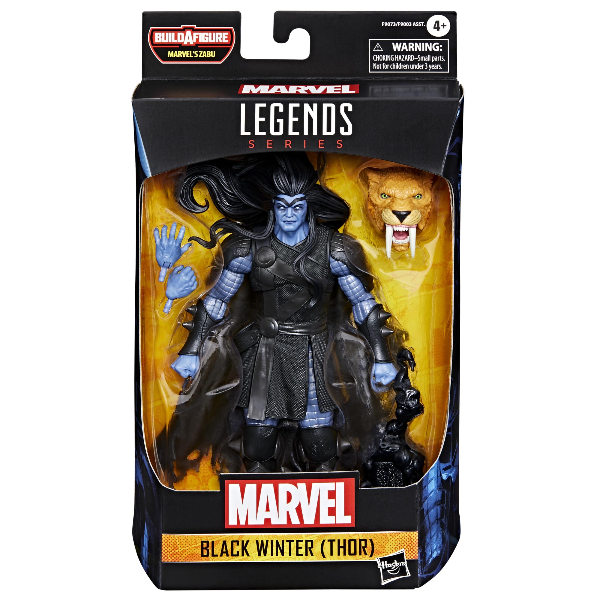 Marvel Legends Series Black Winter (Thor), Comics Collectible 6-Inch Action Figure with Build-A-Figure Part