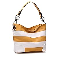 MKF Collection Hobo Purses for Women,Vegan Leather Handbag Slouchy Womens Shoulder bag – Fashion Top Handle Pocketbook
