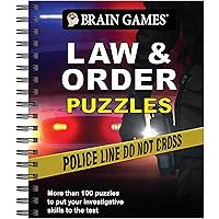 Brain Games - Law & Order Puzzles Brain Games - Law & Order Puzzles Spiral-bound
