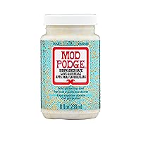 Mod Podge CS27593 Dishwasher Safe Glitter Gold, 8 fl oz Multi-Purpose Formula, Perfect for Easy to Apply DIY Arts and Crafts