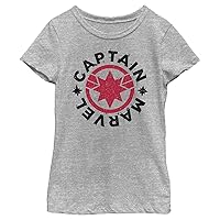 Marvel Girls' Captain T-Shirt