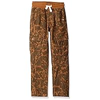 Lucky Brand Boys' Woven Pull-on Jogger, Drawstring Closure