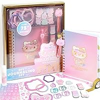 Hello Kitty Official Sanrio 50th Anniversary Journaling Set by STMT, Cute School Supplies, Stationery, Fun Office Supplies, Sanrio Stationery, Great Gift Set