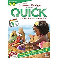 Summer Bridge Activities® Quick Workbook―Bridging Grades 1 to 2 With 1 Page A Day of Reading, Math, Science, Social Studies, Fitness, Outdoor Learning, Activity Book With Stickers, Ages 6-7 (80 pgs)