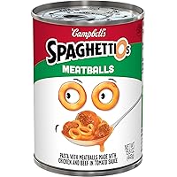 Canned Pasta with Meatballs, 15.6 oz Can