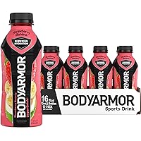 BODYARMOR Sports Drink Sports Beverage, Strawberry Banana, Coconut Water Hydration, Natural Flavors With Vitamins, Potassium-Packed Electrolytes, Perfect For Athletes, 16 Fl Oz (Pack of 12)