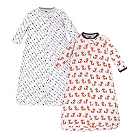 Unisex Baby Cotton Long-Sleeve Wearable Sleeping Bag, Sack, Blanket