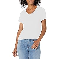 Hanes Womens Hanes Women'S Short Sleeve Flowy V-Neck T-Shirt