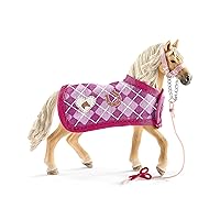 Schleich Horse Club, Horse Toys for Girls and Boys, Sofia's Fashion Creation Horse Set with Horse Figurine and Accessories, 3 Pieces, Ages 5+