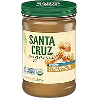 Santa Cruz Organic Creamy Light Roasted, Peanut Butter, 16 Oz