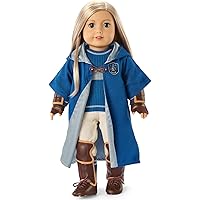 American Girl Harry Potter 18-inch Doll Ravenclaw Quidditch Uniform Outfit with Robe Featuring House Crest, For Ages 6+