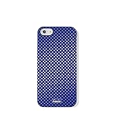 Keds High Gloss Hard Shell iPhone 5/5s Case - Retail Packaging - Blue/Silver