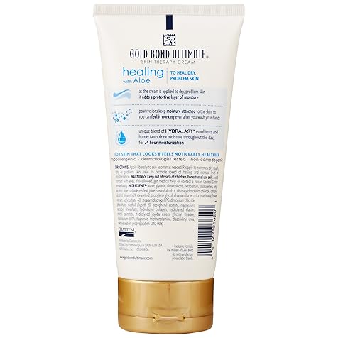 Healing Skin Therapy Lotion with aloe 5.5 oz., Non-Greasy & Hypoallergenic
