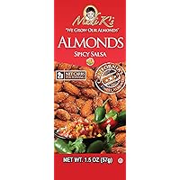 Madi K's Spicy Salsa Almonds, 1.5-Ounce (Pack of 72)