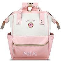 ZOMAKE 15.6 Inch Travel Laptop Backpack for Women Men - Anti Theft Water Resistant Bag Daypack - Computer Bag Business Work Cute Backpacks(Donut)