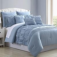 Amrapur Overseas Sharan 8-Piece Embellished Comforter Set Queen