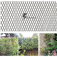 Nature Willow Trellis Expandable Plant Support Plant Climbing Lattices Trellis Willow Expandable Trellis Fence for Climbing Plants Support 36x92 Inch,Double Panel (1, Willow Wicker Fence)