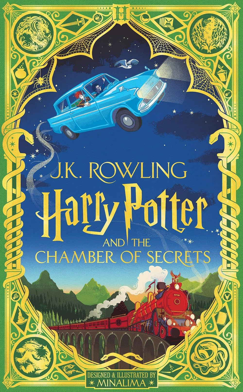 Harry Potter and the Chamber of Secrets (Harry Potter, Book 2) (MinaLima Edition) (2)