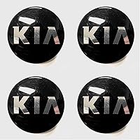 Kia Set of 4 OEM Black Center Caps for 2011 2012 2013 2014 Forte Optima Rio Sportage Soul 52960-3W200