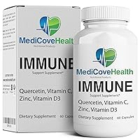 Immune Support: Quercetin, Vitamin C, Zinc, Vitamin D3
