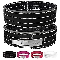 Weight Lifting Lever Belt for Men and Women – Upgraded Weightlifting Heavy Duty 10MM Belt with Unbreakable Strong Lever Buckle-Thick Back Support Gym Belt for Squats Bodybuilding Deadlifts