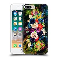Head Case Designs Officially Licensed Haroulita Floral Collage Vivid Soft Gel Case Compatible with Apple iPhone 7 Plus/iPhone 8 Plus
