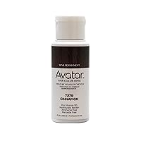 Avatar Semi Permanent Hair Color Rinse #7279 Cinnamon, Change your hair style, no mess, hair chemical, use warm, shake well, hair streaks, hair dye