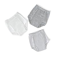 Organic Cotton Potty Training Pants/Underwear, GOTS Certified, Boys, Girls, Unisex, Toddler, Pack of 3