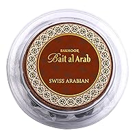 SWISS ARABIAN Bakhoor Bait Al Arab - Luxury Products from Dubai - Lasting and Addictive Home Fragrance Incense - Give Your Home a Seductive Signature Aroma - The Luxurious Scent of Arabia - 40 pc