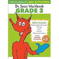 Dr. Seuss Workbook: Grade 3: 260+ Fun Activities with Stickers and More! (Language Arts, Vocabulary, Spelling, Reading Comprehension, Writing, Math, Multiplication, Science, SEL) (Dr. Seuss Workbooks) Dr. Seuss Workbook: Grade 3: 260+ Fun Activities with Stickers and More! (Language Arts, Vocabulary, Spelling, Reading Comprehension, Writing, Math, Multiplication, Science, SEL) (Dr. Seuss Workbooks) Paperback