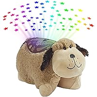 Pillow Pets Signature Snuggly Puppy Sleeptime Lite, 1 Count (Pack of 1), Brown