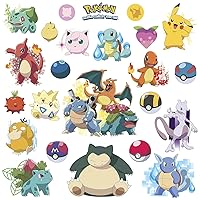 RMK2535SCS Pokemon Iconic Peel and Stick Wall Decals