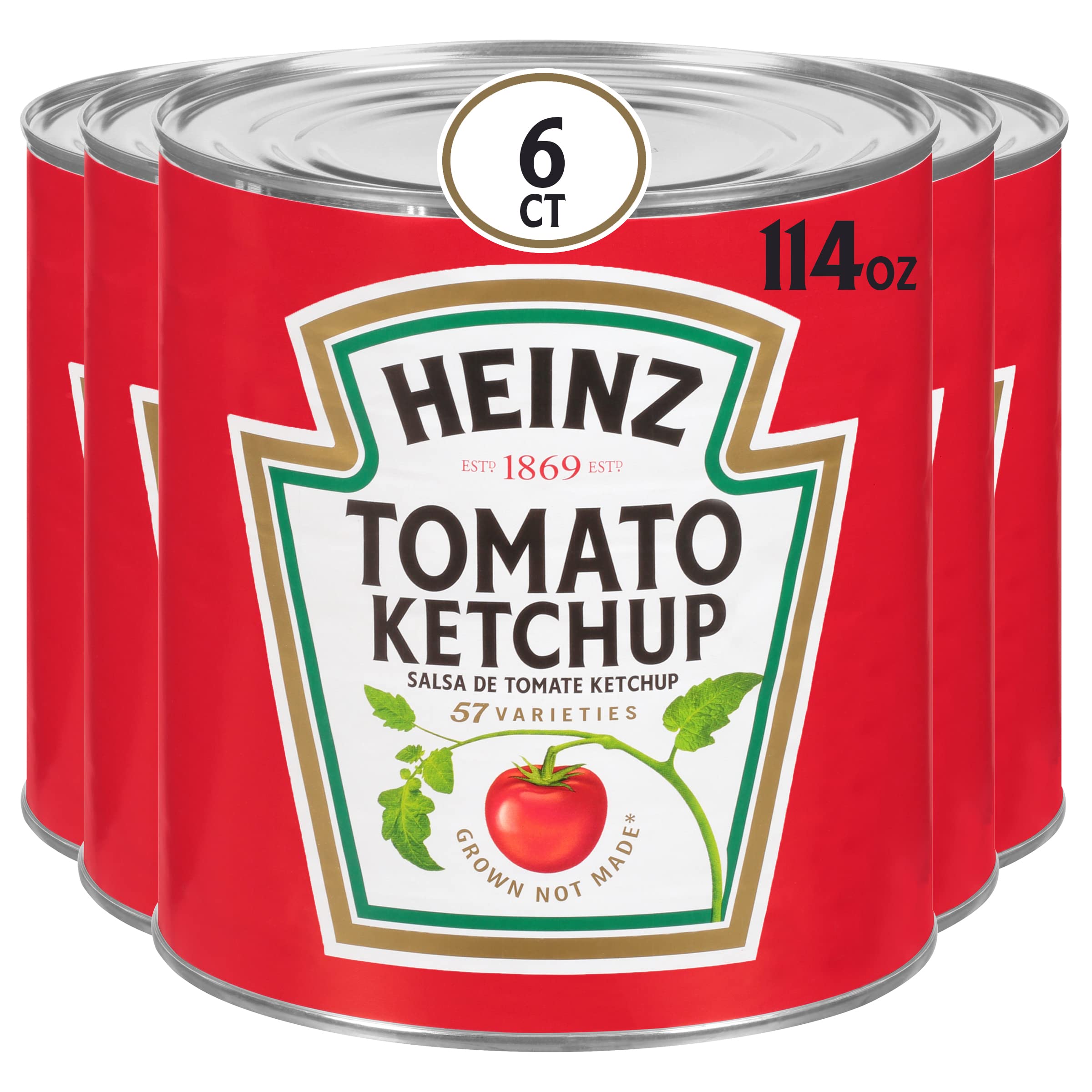 Heinz Tomato Ketchup (6 ct Casepack, 7.1 lb Cans)