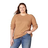 Amazon Essentials Women's Classic-Fit Soft Touch Long-Sleeve Crewneck Sweater