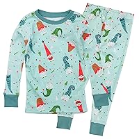 HonestBaby Unisex-Baby Multipack 2-piece & 4-piece Pajamas Sleepwear Holiday 100% Organic Cotton