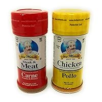 Carne Asada Beef and Chicken Seasoning Combo Pack, 3 oz I Pollo Asado,Carne Asado, Meat Seasoning