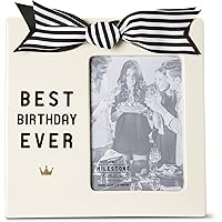 Pavilion Gift Company 63011 Best Birthday Ever Photo Frame, 7 by 7-Inch