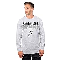 Ultra Game NBA Men's Super Soft Supreme Long Sleeve T-Shirt