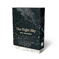 The Night Sky: Fifty Postcards (50 designs; archival images, NASA ephemera, photographs, and more in a gold foil stamped keepsake box;): 50 Postcards The Night Sky: Fifty Postcards (50 designs; archival images, NASA ephemera, photographs, and more in a gold foil stamped keepsake box;): 50 Postcards Card Book