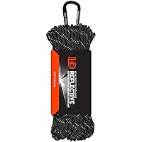 550 Paracord and Carabiner, 7 Strand Utility Cord for Camping and Survival