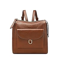 Fossil Women's Parker Leather Convertible Backpack Purse Handbag for Women