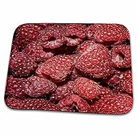3dRose Fresh raspberries in a pile. Summer vitamins - Dish Drying Mats (ddm-273119-1)